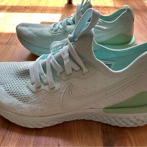 Nike Epic React Flyknit 2 - Women's Light Green/Mint Athletic Shoes